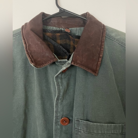 Vintage j.crew chore coat with removable wool lining men’s L - Picture 10 of 10